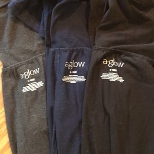 Maternity leggings trio